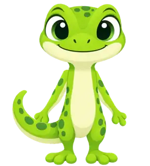Vee, the Vast Jr gecko